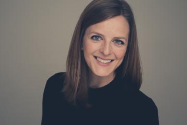 Julia Harten, in black top