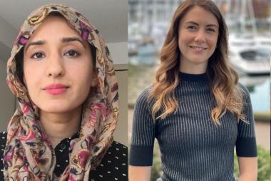 Khadija and Keisha, our two award winners