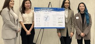 MCRP students presenting transportation plan