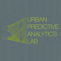 UPAL logo, showing a green trend chart blending into a grey background