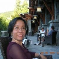 Nora Angeles smiling