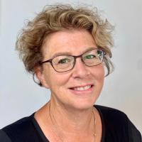 Penny Gurstein, in black shirt