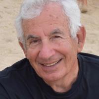 Michael, in T-shirt outside